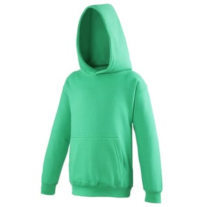 AWDis Hoods JH01J - Sweat-shirt à capuche Enfant Vert Kelly