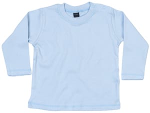 Babybugz BZ011 - T-shirt bébé à manches longues Dusty Blue