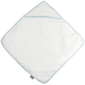 Towel City TC036 - Serviette à capuche pour bébé White/ Blue