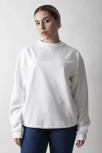 Radsow Apparel - Sweatshirt Col Rond Paris pour femmes Blanc