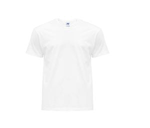JHK JK145 - T-shirt Madrid Col Rond pour hommes Blanc