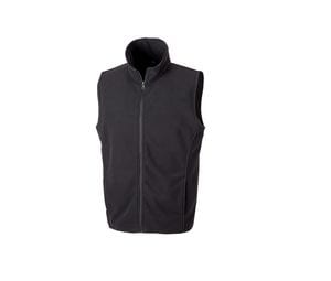 RESULT RS116 - Bodywarmer micropolaire Noir