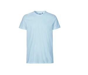 NEUTRAL O61001 - T-shirt ajusté homme Light Blue
