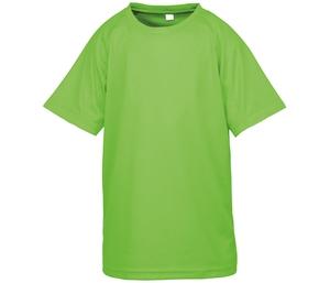 SPIRO SP287J - Tee-shirt respirant enfant AIRCOOL Lime