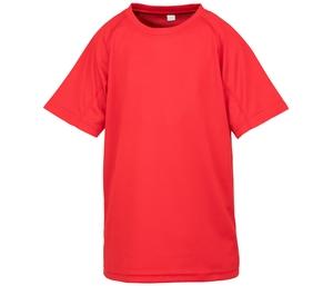 SPIRO SP287J - Tee-shirt respirant enfant AIRCOOL Red