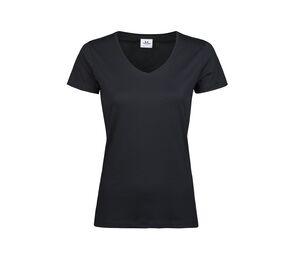 TEE JAYS TJ5005 - T-shirt femme col V Noir