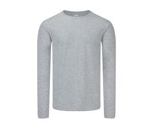 FRUIT OF THE LOOM SC153 - T-shirt manches longues Heather Grey