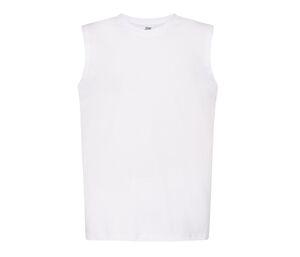 JHK JK406 - T-shirt sans manche homme Blanc