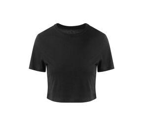 JUST T'S JT006 - T-shirt triblend femme court Solid Black