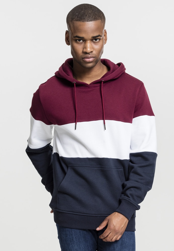 Urban Classics TB1870C - Sweatshirt à capuche à 3 couleurs