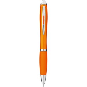 PF Concept 107078 - Stylo bille avec corps et grip colorés Nash Orange