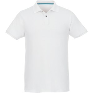 Elevate NXT 37502 - Polo bio recyclé manches courtes homme Beryl Blanc