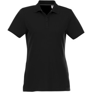 Elevate Essentials 38107 - Polo manches courtes femme Helios Solid Black