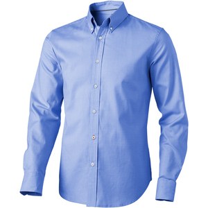 Elevate Life 38162 - Chemise oxford manches longues homme Manitoba Light Blue