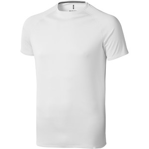Elevate Life 39010 - T-shirt cool fit manches courtes homme Niagara Blanc