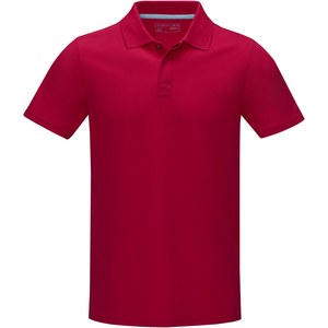 Elevate NXT 37508 - Polo Graphite bio GOTS manches courtes homme Red