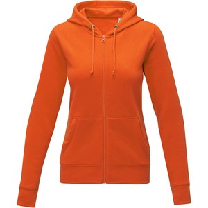 Elevate Essentials 38230 - Sweat à capuche zippé Theron pour femme Orange