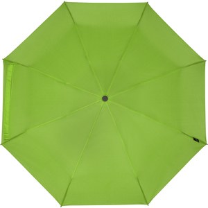 PF Concept 109145 - Parapluie 21" pliable windproof en PET recyclé Birgit Lime Green