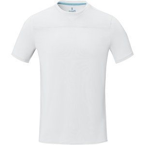Elevate NXT 37522 - T-shirt Borax à manches courtes et en cool fit recyclé GRS pour homme Blanc