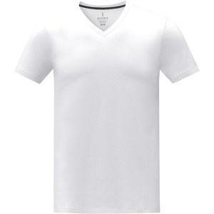 Elevate Life 38030 - T-shirt Somoto manches courtes col V homme  Blanc