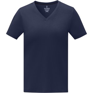 Elevate Life 38031 - T-shirt Somoto manches courtes col V femme  Navy