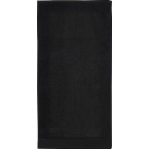 Seasons 117005 - Serviette en coton 550 g/m² 50x100 cm Nora Solid Black