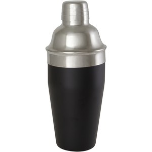 Seasons 113349 - Shaker Gaudie en acier inoxydable recyclé Solid Black