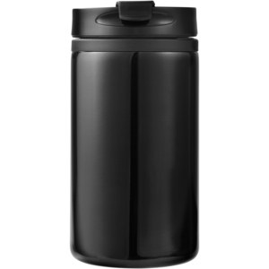 PF Concept 100762 - Gobelet avec isolation Mojave de 300 ml en acier inoxydable recyclé certifié RCS Solid Black