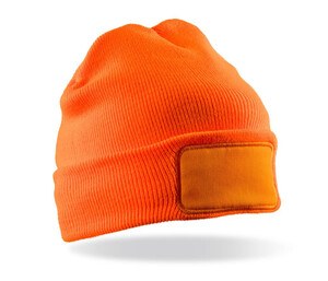 RESULT RC034 - DOUBLE KNIT THINSULATE™ PRINTERS BEANIE Orange