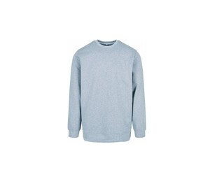 BUILD YOUR BRAND BYB003 - Sweat col rond Heather Grey