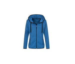 STEDMAN ST5950 - Veste polaire tricotée femme Blue Melange