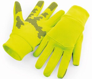BEECHFIELD BF310 - Gants de sport en Softshell Fluorescent Yellow