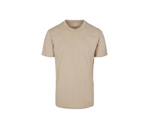 BUILD YOUR BRAND BY004 - Tshirt col rond Sand