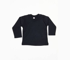 Babybugz BZ011 - T-shirt bébé à manches longues Noir