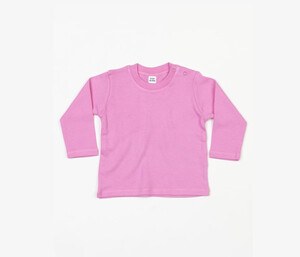 Babybugz BZ011 - T-shirt bébé à manches longues Bubble Gum Pink