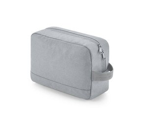 BAG BASE BG277 - Trousse de toilette en polyester recyclé Pure Grey