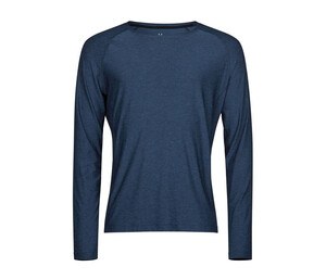TEE JAYS TJ7022 - Tee-shirt de sport manches longues Navy Melange