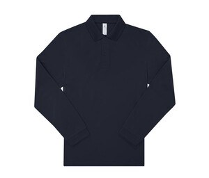 B&C BCU427 - Polo homme manches longues 210 Navy