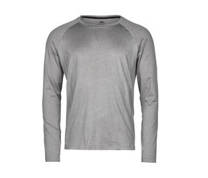 TEE JAYS TJ7022 - Tee-shirt de sport manches longues Grey melange