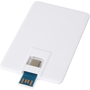 PF Concept 123749 - Clé USB Duo Slim de 32 Go avec ports Type-C et USB-A 3.0